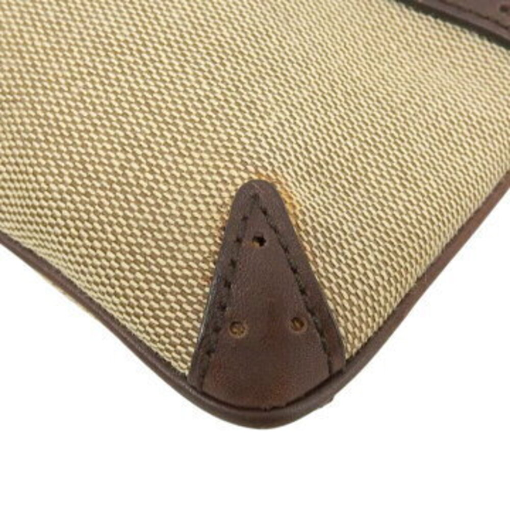 Gucci Sherry Interlocking GG Handbag Canvas Leather Beige - Picture 4 of 8